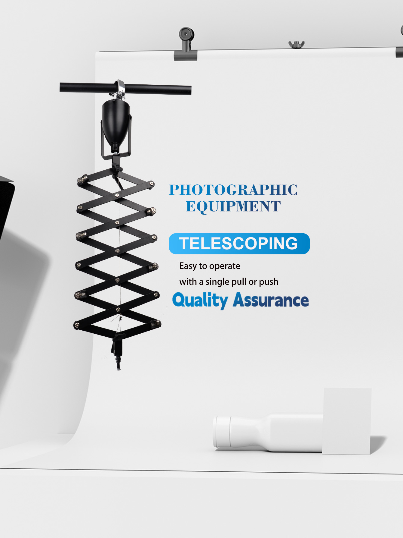 Photography Studio Lighting Set Up - Suporte de Luz Ajustável para Fotografia