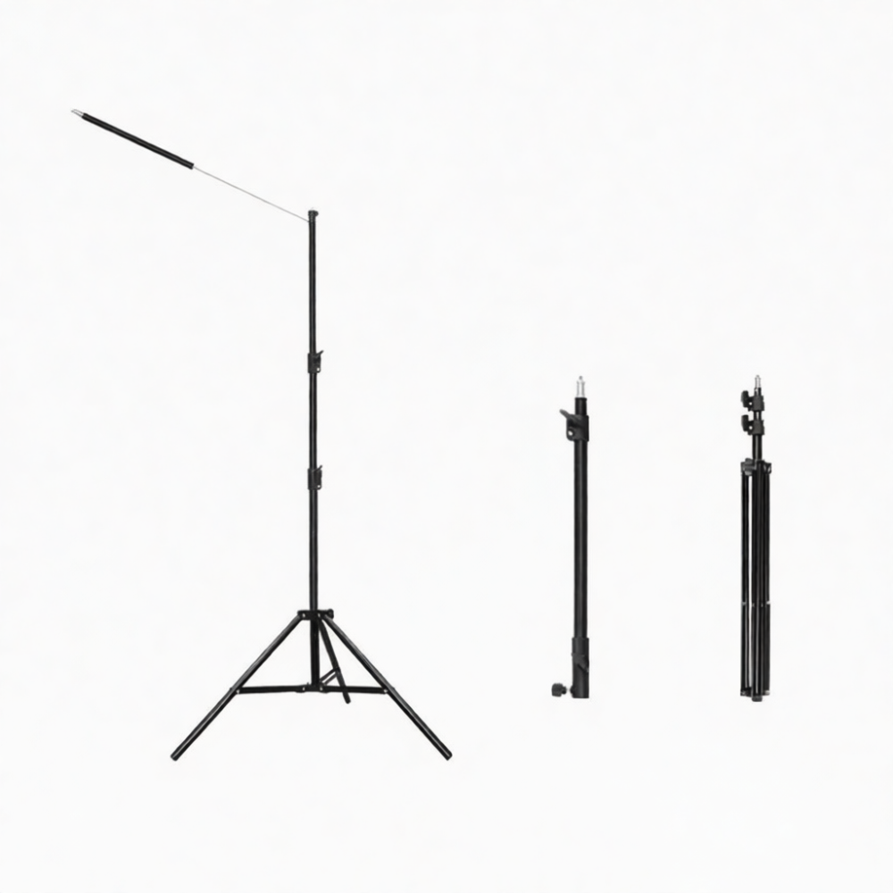 Photography Studio Lighting Set Up - Suporte de Chão para Iluminação Profissional