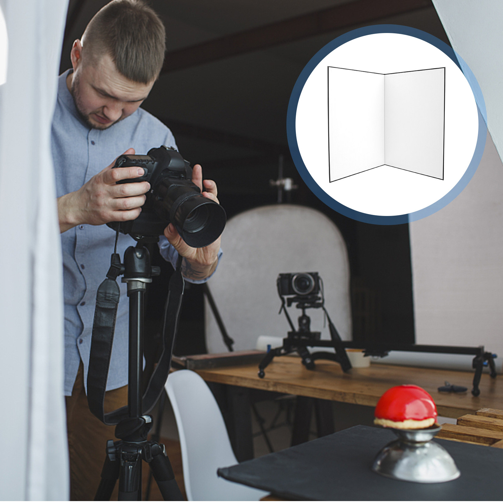 Photography Lighting Reflectors - Refletor de Luz Dobrável A3 em
