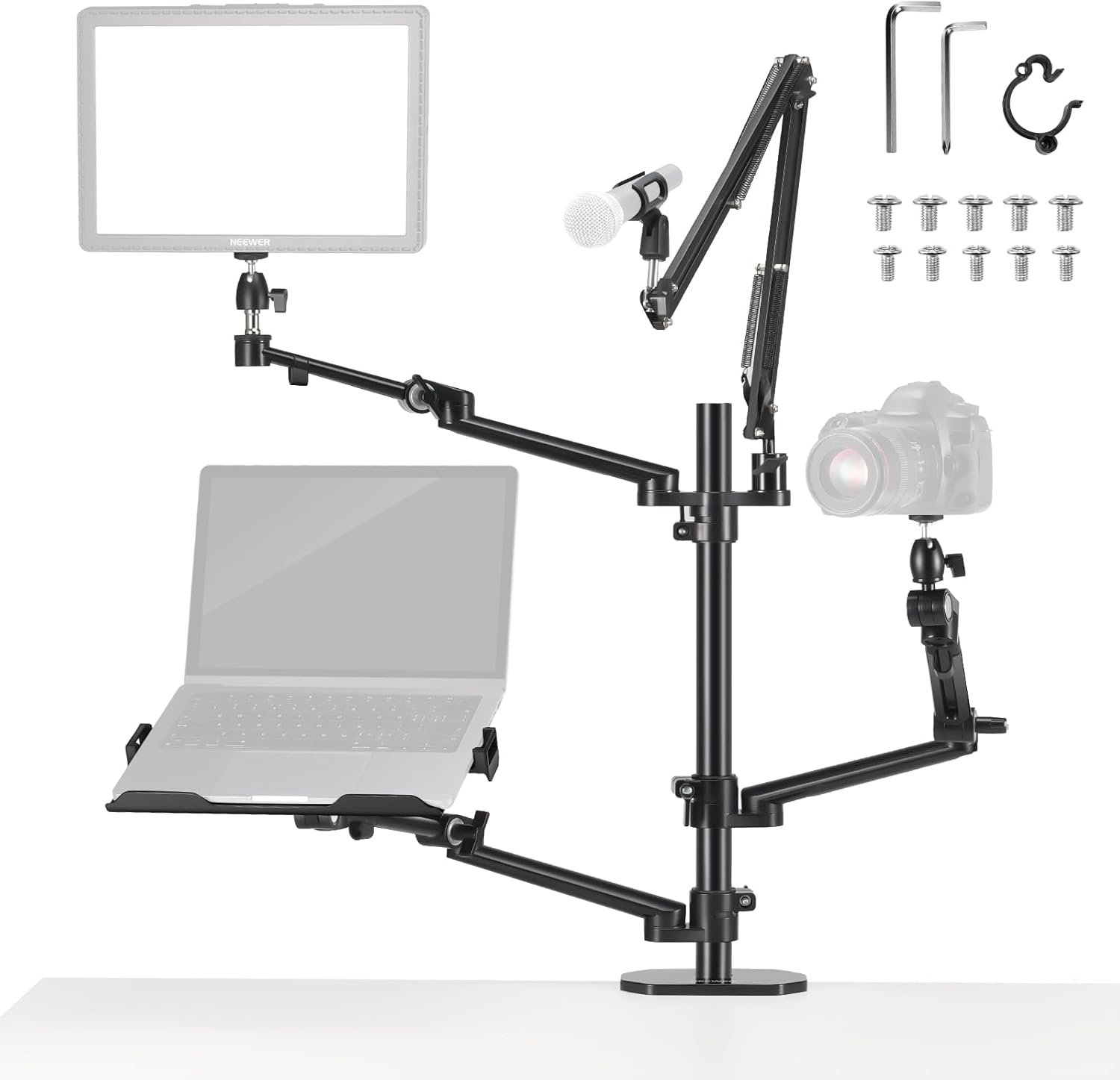 Photography Lighting Online - Suporte de Mesa para Câmera Aérea