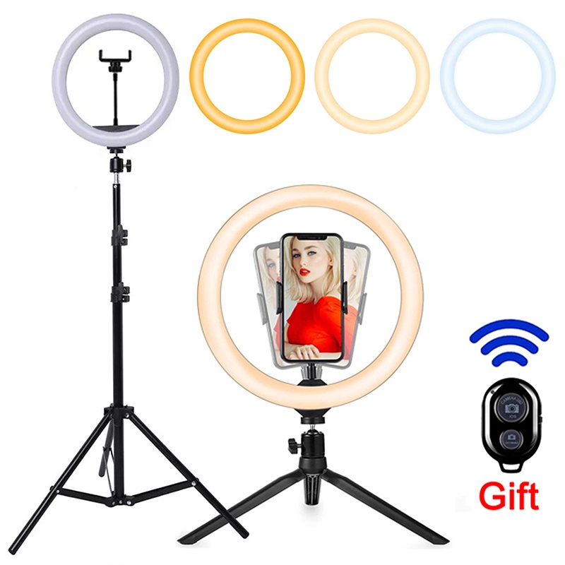 Photography Lighting Set Up - Luz de Anel LED para Selfie