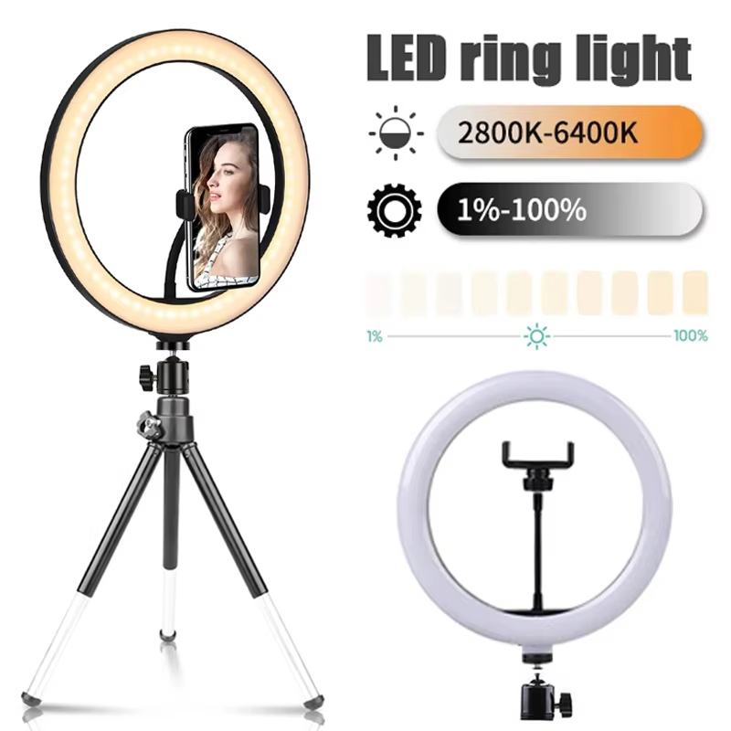 Photography Lighting Set Up - Luz de Anel LED de 10