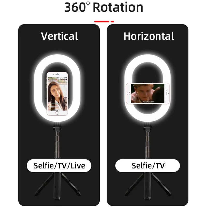 Photography Lighting Options - Anel de Luz LED para Selfie