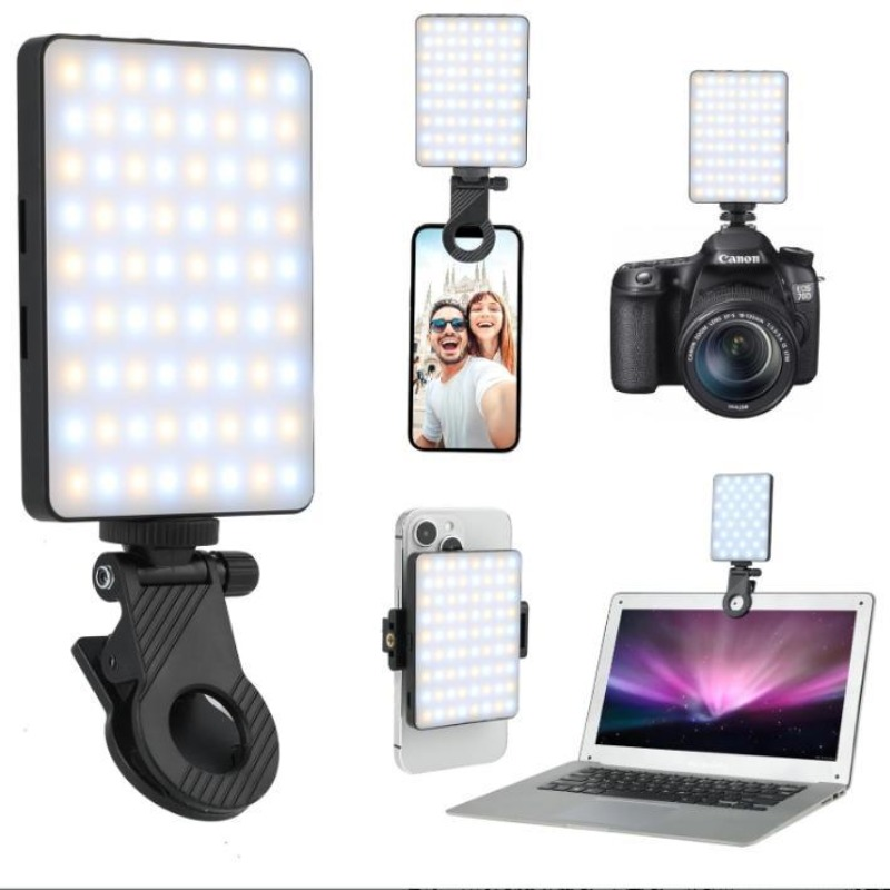 Photography Lighting Video - 1 unidade de Luz LED Recarregável
