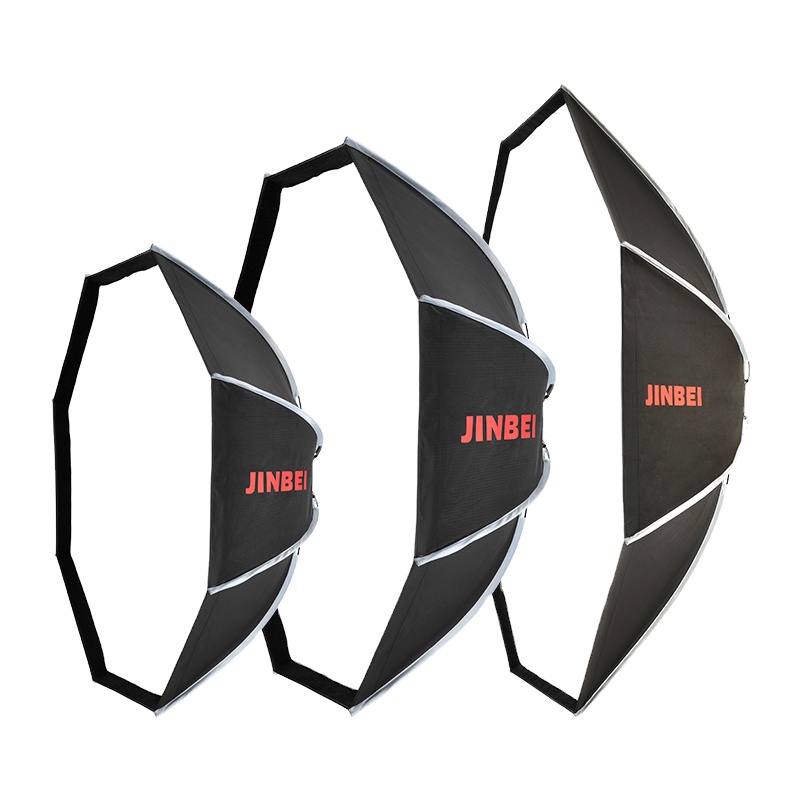 Photography Studio Lighting Set Up - JINBEI KE-150cm Softbox Octogonal de Montagem