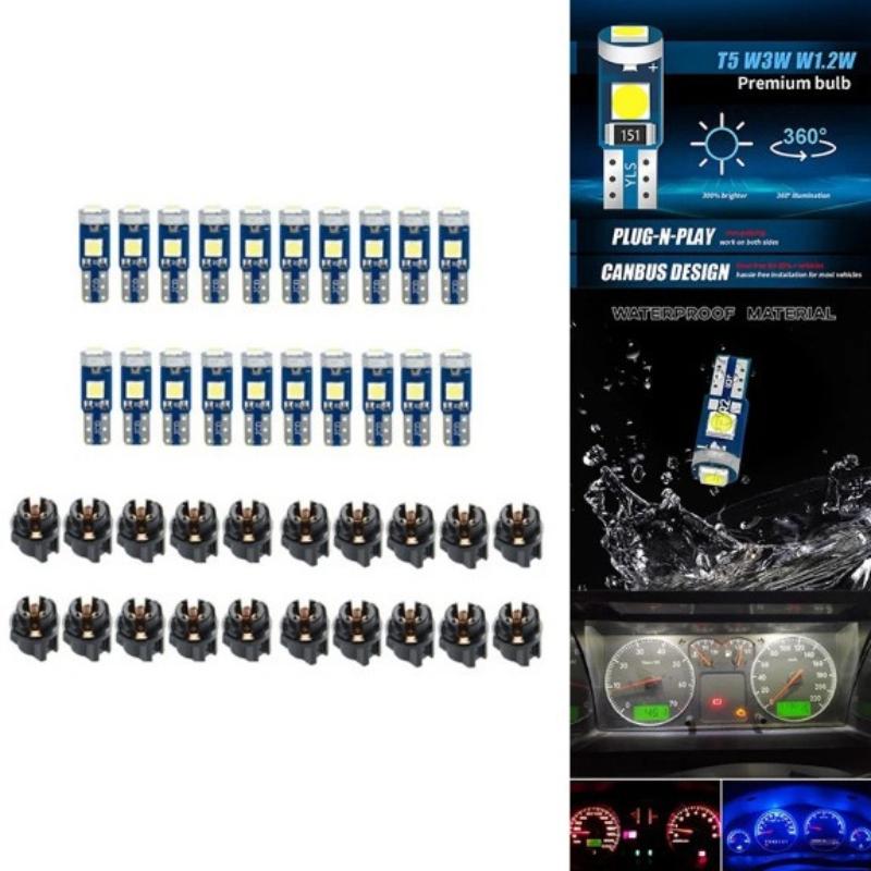 10 Lâmpadas LED T5 Canbus W3W  - Interior Photography Lighting avaliação e preço