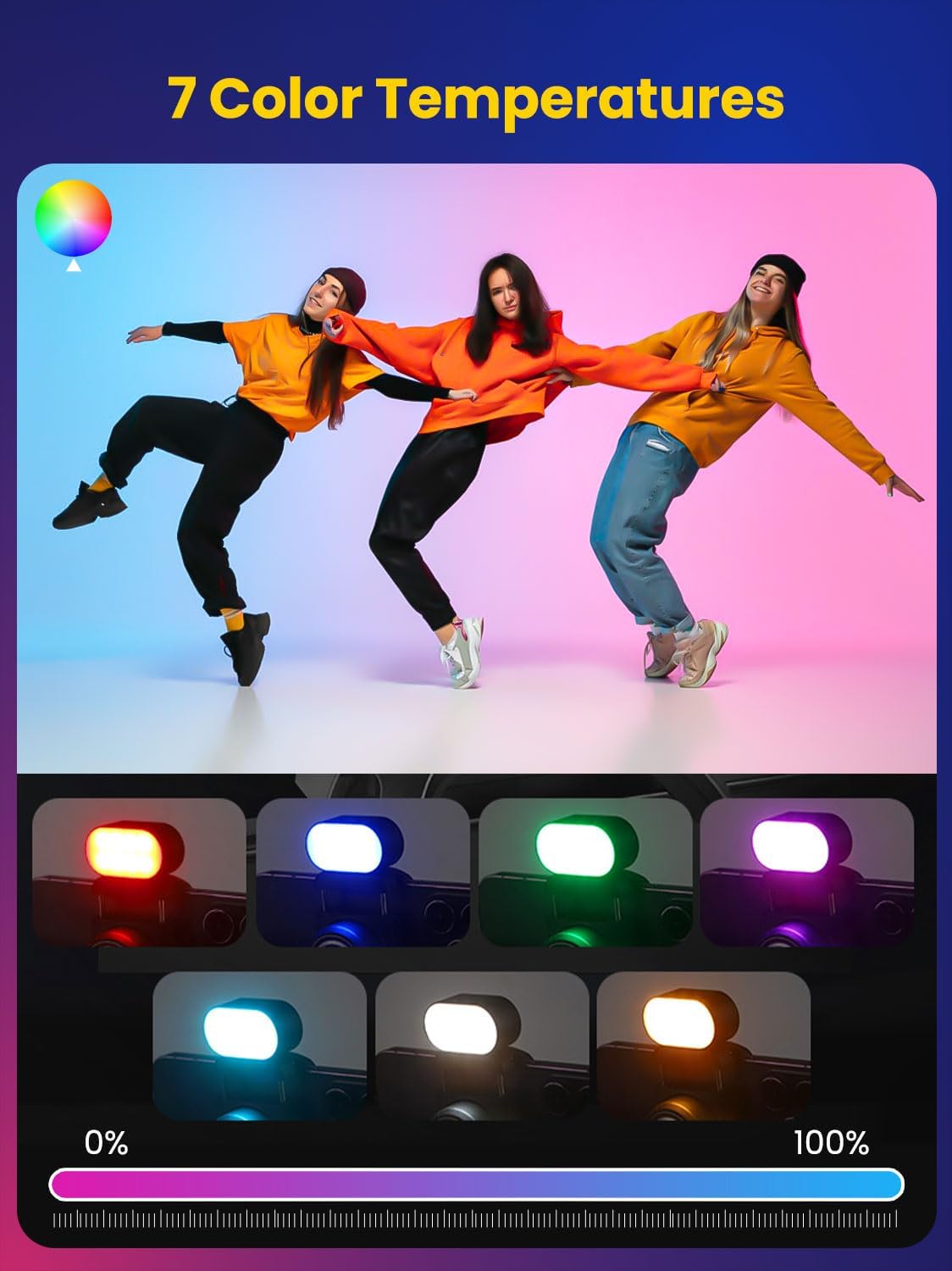 Aochuan mini rgb luz de preenc - Photography Lighting Video avaliação e preço