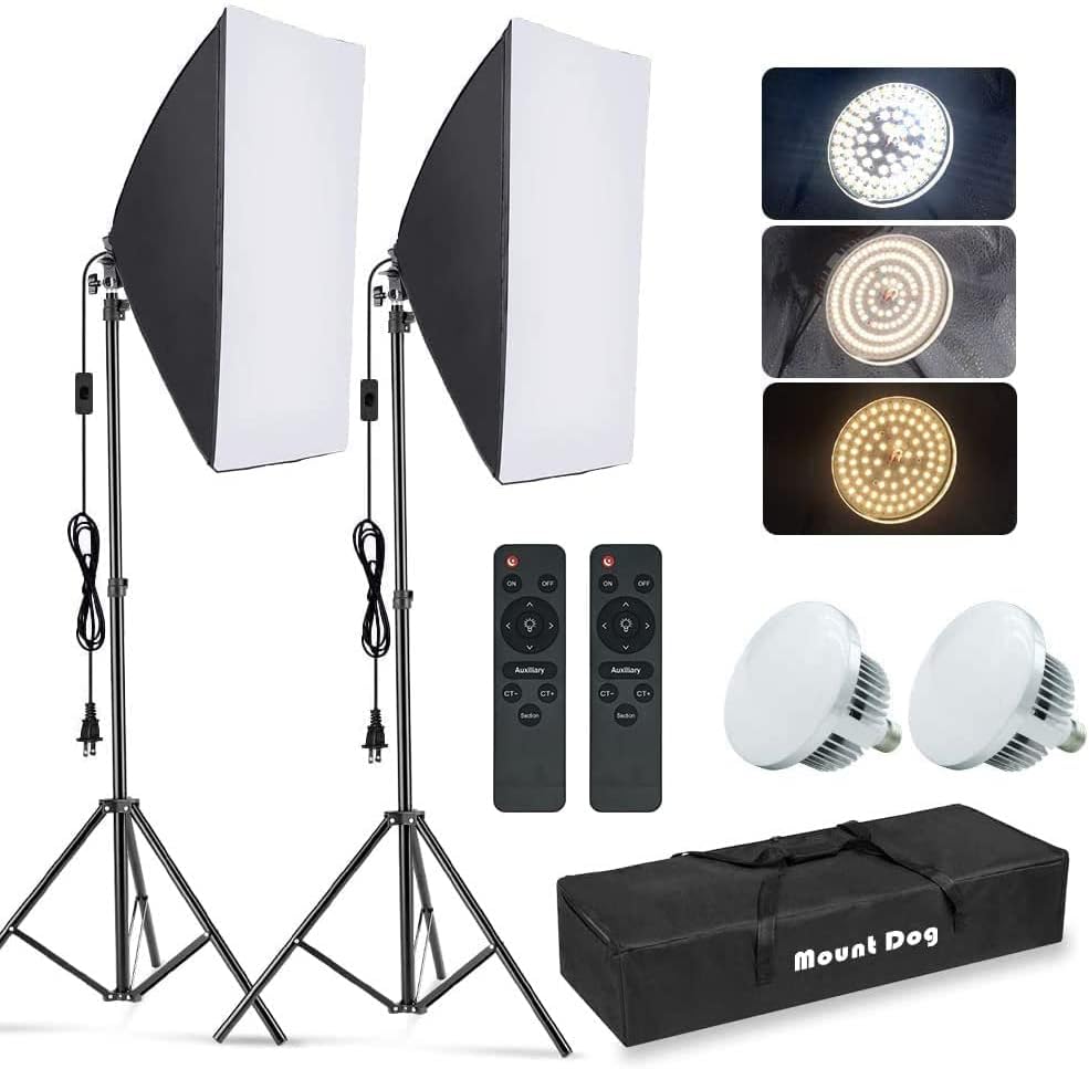 Kit de Iluminação Softbox para - Photography Lighting Set Up avaliação e preço