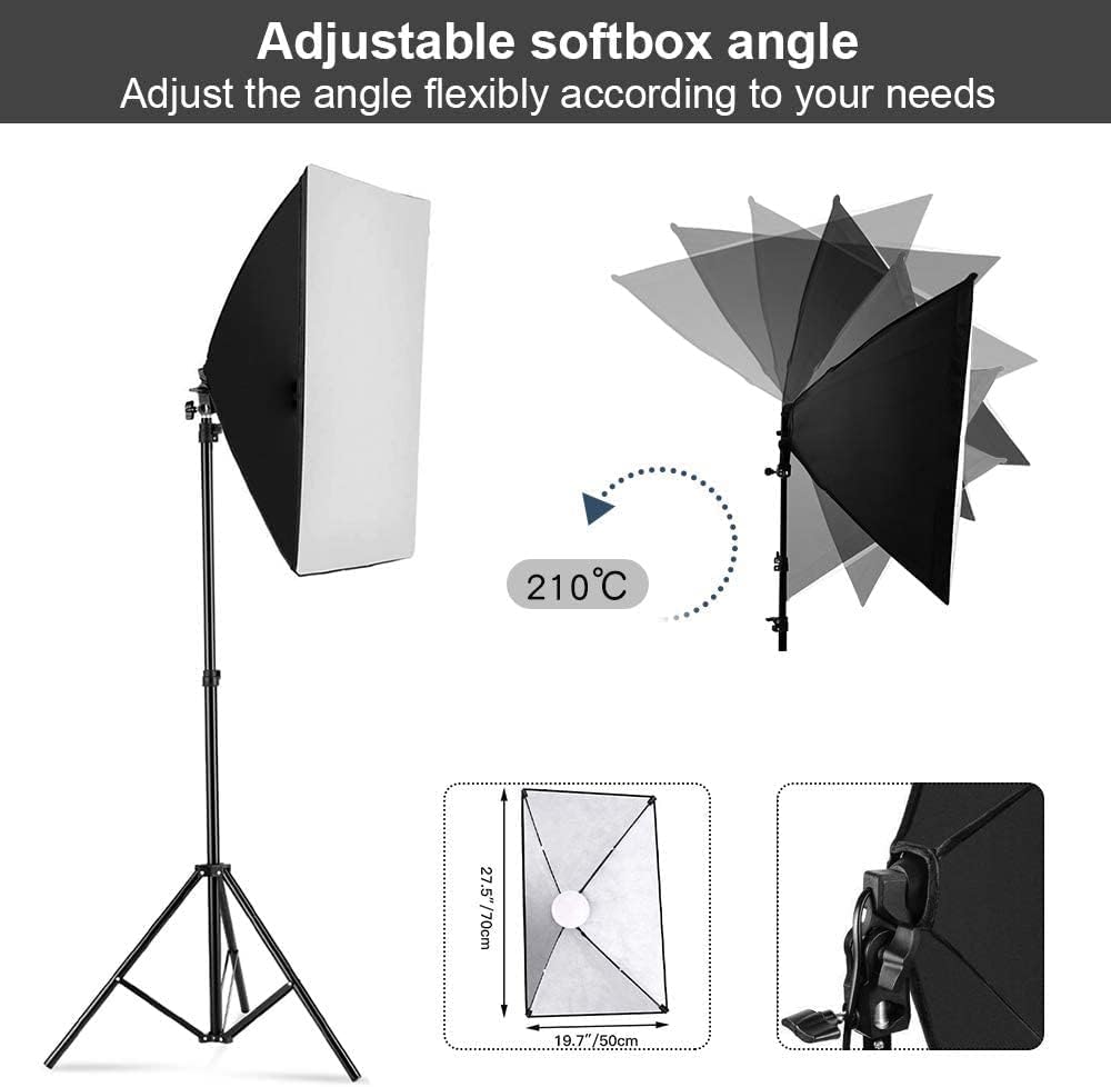Kit de Iluminação Softbox para - Photography Lighting Set Up avaliação e preço