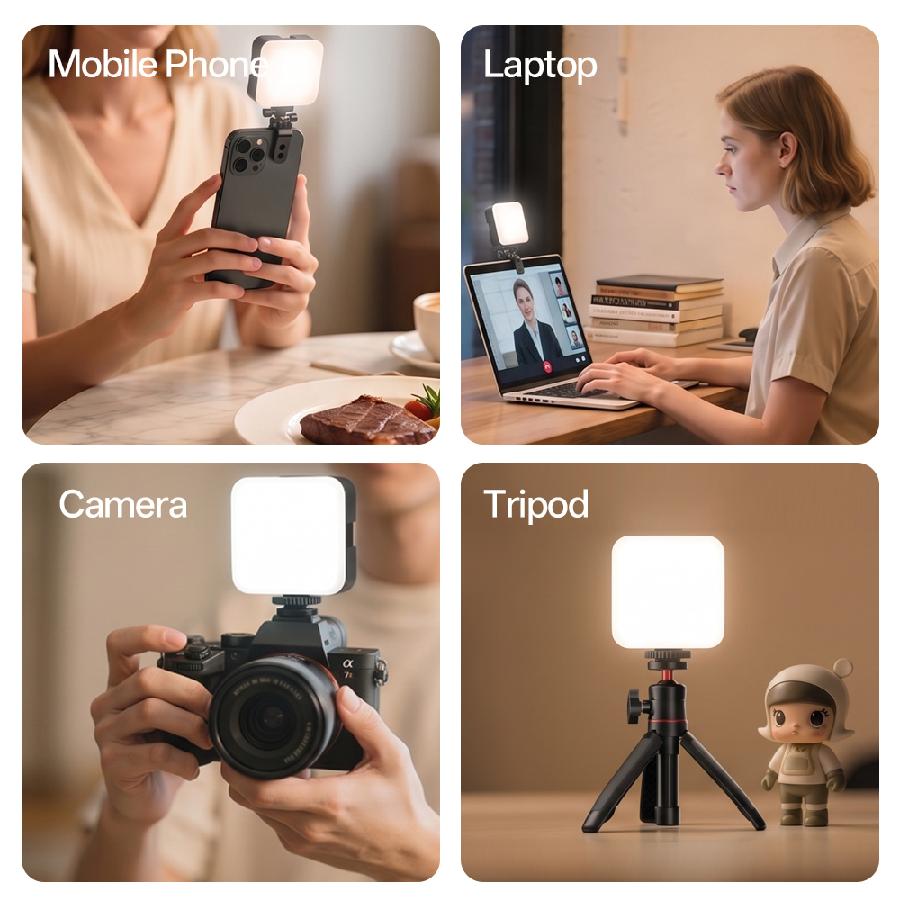 Mini luz LED portátil de bolso - Photography Lighting Video avaliação e preço