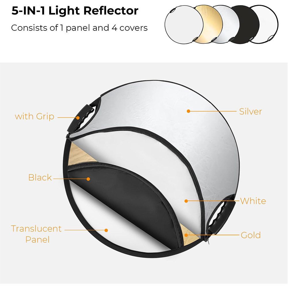 Refletor de Fotografia MYOBO C - Photography Lighting Reflectors avaliação e preço