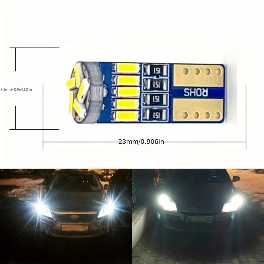 10 Lâmpadas LED Automotivas T1 - Interior Photography Lighting avaliação e preço
