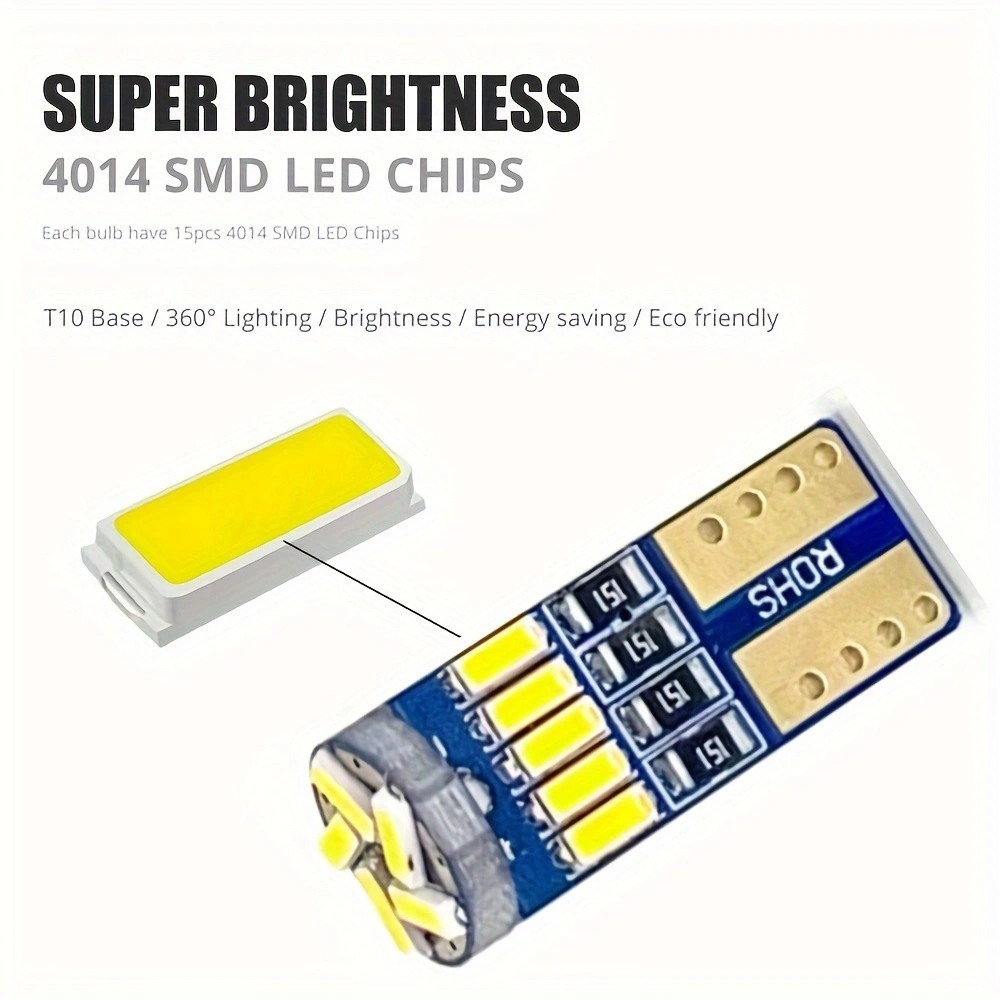 10 Lâmpadas LED Automotivas T1 - Interior Photography Lighting avaliação e preço