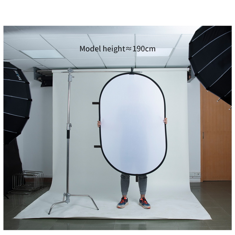 Refletor oval dobrável 100x150 - Photography Lighting Reflectors avaliação e preço
