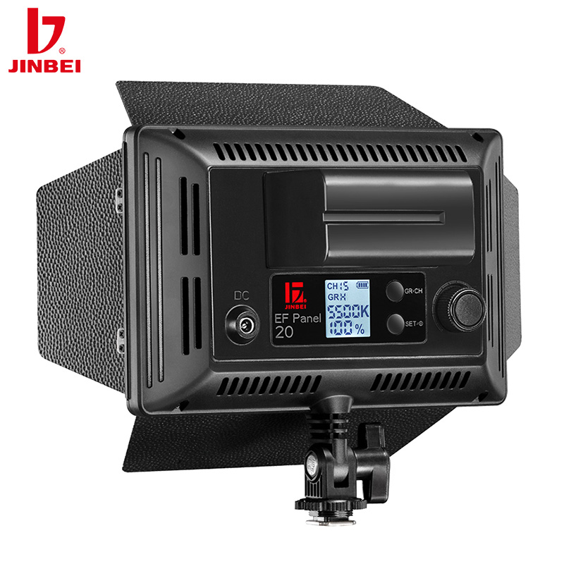 Luz de Vídeo LED JINBEI EF20BI - Photography Lighting Options avaliação e preço